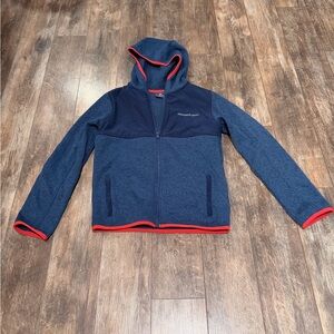 Vineyard Vines Navy and Red Kids fleece
